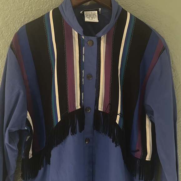 Vintage 80s Kayo of California Floral Western Button Up Shirt rare long sleeve - Picture 4 of 7